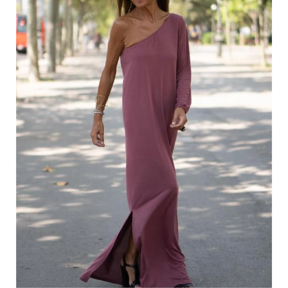 Stella - Robe élégante et légère à une épaule