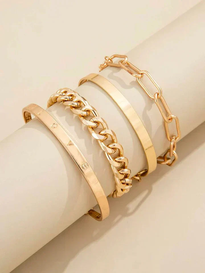 Bracelet Alan Mercer en or blanc